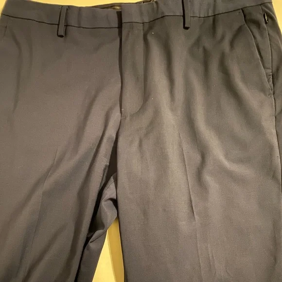 Bonobos Italian Marzotto Wool Athletic Cut Dress Pants 38 x 32 Gray EUC B16-6